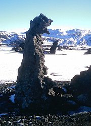 einn þreyttur göngugarpur